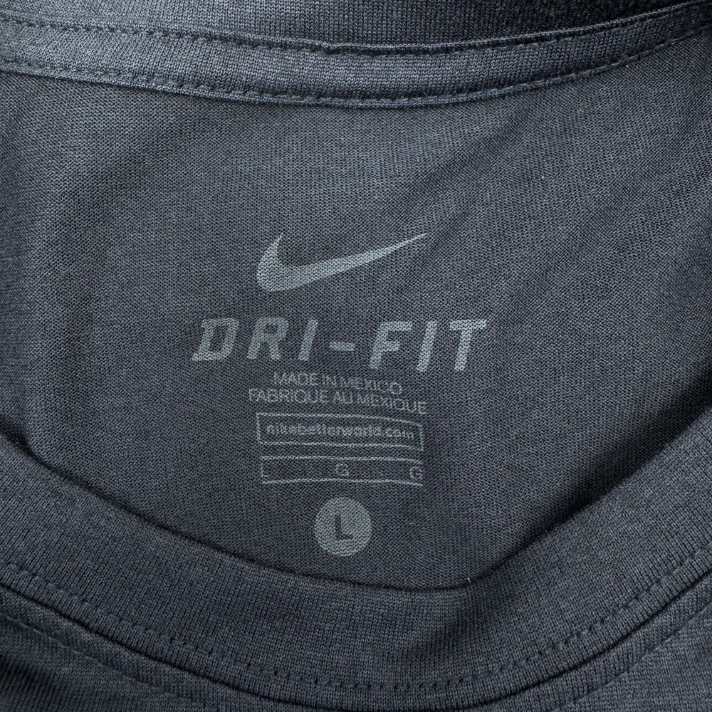 Nike Men's Dri-FIT Legend Short SleeveTraining T-Shirt Navy Blue Size L - Picture 8 of 9